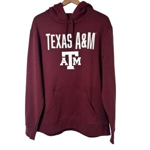 FANATICS TEXAS A&M ATM AGGIES MEN SWEATER WITH HOODIE SIZE XL BRAND NEW